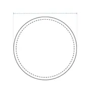 Baseball Weighted Mound Tarps - Round
