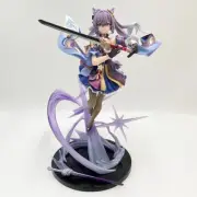Genshin Impact 27cm Keqing Anime Figure Action Figure Figurine Collection