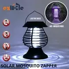 Electric Pest Bug Zapper Solar Powered Outdoor LED Insect Killer Lamp Mosquitoes