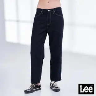 【Lee 官方旗艦】男裝 牛仔褲 / 高腰寬鬆直筒 清水洗(LL210276898)