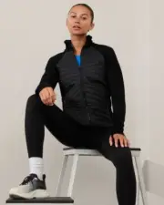 NWT! Athleta Flurry Force Insulated Primaloft Jacket Black Sz Medium M