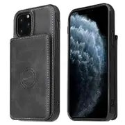 iPhone/Samsung phone case with magnetic wallet card for Leather texture