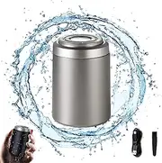 Sopami Mini Electric Shaver, Portable Pocket Travel Shaver, Sopami Mini Shaver, Mini Shaver Portable Electric Shaver, USB Rechargeable Waterproof Electric Razor (Silver)