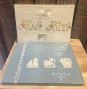 VTG Fifth Avenue Zucker Decorative Percale Pillow Case 1 Pair His & Hers