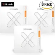 3-PACK D'Addario XSABR1047 XS 80/20 Bronze X-Light Acoustic Guitar Strings 10-47