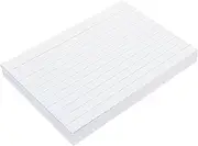 Sewroro 200pcs Horizontal Ruled Index Cards Note Cards for Studying Exams Presentations Office Use Lightweight Portable Flashcards for Organized Writing