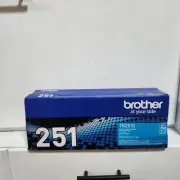 Brother Genuine TN-251C CYAN Toner Cartridge - DAMAGED BOX