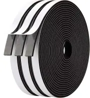 Adhesive Foam Seal Tape-1/2 Inch Wide X 1/8 Inch Thick,High Density Foam Strip S