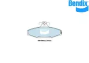 Bendix Brake Pad GEN CT For Mitsubishi Sigma 82-85 2.0 GJ,GK,GN WG DB1094 GCT