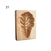 Cookie Mold Sturdy Easy Release Food Grade 3D Funny Wooden Cookie Molds for Christmas