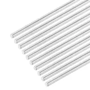 16pcs 304 Stainless Steel Round Rods 2mm x 120mm for RC DIY Craft Tool