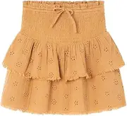 [SPRINGFIELD] Girls' Falda Set Camel Bordado Suizo Skirt, Gold