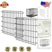 Puppy Training Made Easy with 2 Adjustable Dog Crate Dividers for 36-Inch Crates