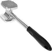 PartyKindom 1pc Meat Hammer Kitchen Mallet Tool Double Sided Meat Pounder for Tenderizing Steak Beef Comfortable Non Slip Handle Construction