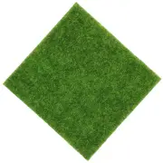 Artificial Turf Decorative Faux Green Moss Grass Mat Plastic Lawn Grass Micro
