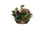 Jurassic Park Two Raptors Deluxe 1:10 Statue Collectable Toy