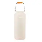 Yard Master White 28cm Maja Emboss Milk Can Home Decor Plant Pot Container Metal