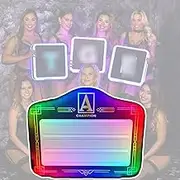 Custom LED VIP Message Light Box - Vibrant Interchangeable Letter Board Marquee Sign for Parties, Bars & Nightclubs,3 Set Cards - (26 Letters+ 0-9 Numbers)