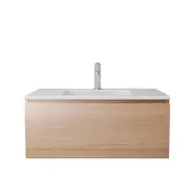 New England Joinery 900mm Slim Regal Top Wall Hung Vanity