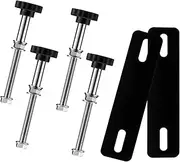 BUNKER INDUST Mounting Pins Kits for Recovery Tracks, Fit for All Traction Boards with 12~17cm (4.72~6.69’’) Hole Spacing