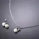(小樂珠寶) 珍珠有獨特的魅力，是光彩奪目的美麗飾品，魅力無法擋--頂級天然珍珠項鍊耳環多件式套組