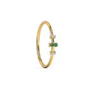 Green Emerald Ring moissanite Ring 925 Silver Ring jewelry making ring for her