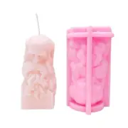 Beard Old Man Figurine Molds for Making Soap Table Decorations