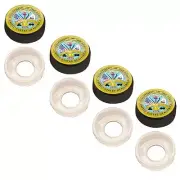 4 Black Custom License Plate Frame Screw Snap Caps Covers US Army Dept