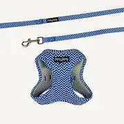 Dan & Sam Ziggy Step-in Cat Harness & Lead - Small, Comfortable & Secure Fit, Easy to Use, Durable & Adjustable, Ideal for Outdoor Adventures, Stylish Design