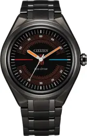 Citizen Eco-Drive Star Wars Mens Watch Stainless Steel Bespin Gray Ltd Edition.