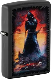 Zippo Frank Frazetta Evil Overlord Black Matte 48555