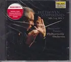 Beethoven Symphonies No. 5, No. 7 by Benjamin Zander/Philharmonia Orchestra (CD)