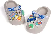 [Babelvit] Toddler Boys Girls Garden Clogs Infant Cute Slip On Slides Water Shoes Baby Lightweight Breathable Summer Beach Pool Outdoor Sandals Comfort Clogs Slippers
