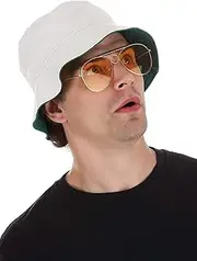 Fear and Loathing in Las Vegas Hat & Glasses Costume Accessory Kit | Movie Costumes