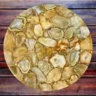 21" Unique Agate Table Top - Natural Stone - Home Decor Accent