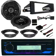 Bluetooth CD Radio + Kit, 2x 6.5" Speakers, Steering Interface, Speaker Adapter
