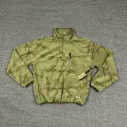 Brixton Mens Blanket Fleece Pullover Camo Size Small All Terrain Snap Button NWT