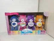 NEW Sealed 2016 Collector's Series Care Bears Chevron Fun 8" Plush Gift Set of 4