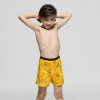 在飛比找PChome24h購物優惠-DADADO-滑向朱羅紀 140-160男童內褲(黃) 品牌