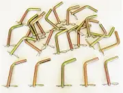 25 GOLIATH INDUSTRIAL 1/2" BENT TRACTOR WAGON TRAILER RECEIVER HITCH PIN BP12