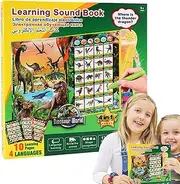 Toddler Books with Sound, Sound Books for , Interactive Sound Books for , Musical Toddler Books, Books Audio Book, Spanish English Arabic Russian Noisy Books for Preschool Learning