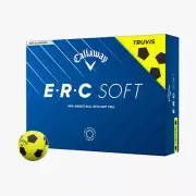 CALLAWAY ERC SOFT YELLOW TRUVIS 2 DOZEN GOLF BALLS - NEW 2025 BALL