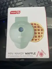 Dash Mini Maker The Mini Waffle Maker Machine for Individual Waffles Paninis 4”