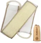 Natural Egyptian Loofah Back Scrubbers for Use in Shower, Exfoliating Natural Lo