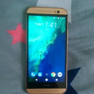 HTC M8 金色 二手機 備用機