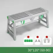 Folding Portable Horse Stool Telescopic Lift Workbench Mobile Engineering Ladder