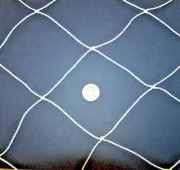 100' x 12' Soccer Net Top Rope Border Basketball Backstop Nylon Net 4" Mesh #21
