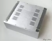 Diy HiFi Class A AB Power Amplifier Chassis Audio Aluminum Case Big Heatsink
