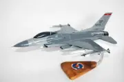Lockheed Martin® F-16 Fighting Falcon®, 22nd Fighter Squadron, 18" Mahogany