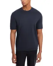 Herno Double Layered Short Sleeve Knit Tee